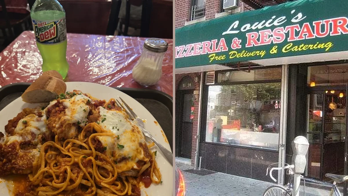 Pizza slices on plates beside Italian comfort food.